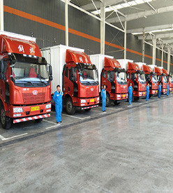 常州新迪物流公司車(chē)輛展示